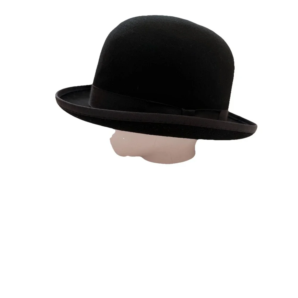 Bailey Of Hollywood Bogan Fedora Black Color, Size Large Made In USA 100% Wool